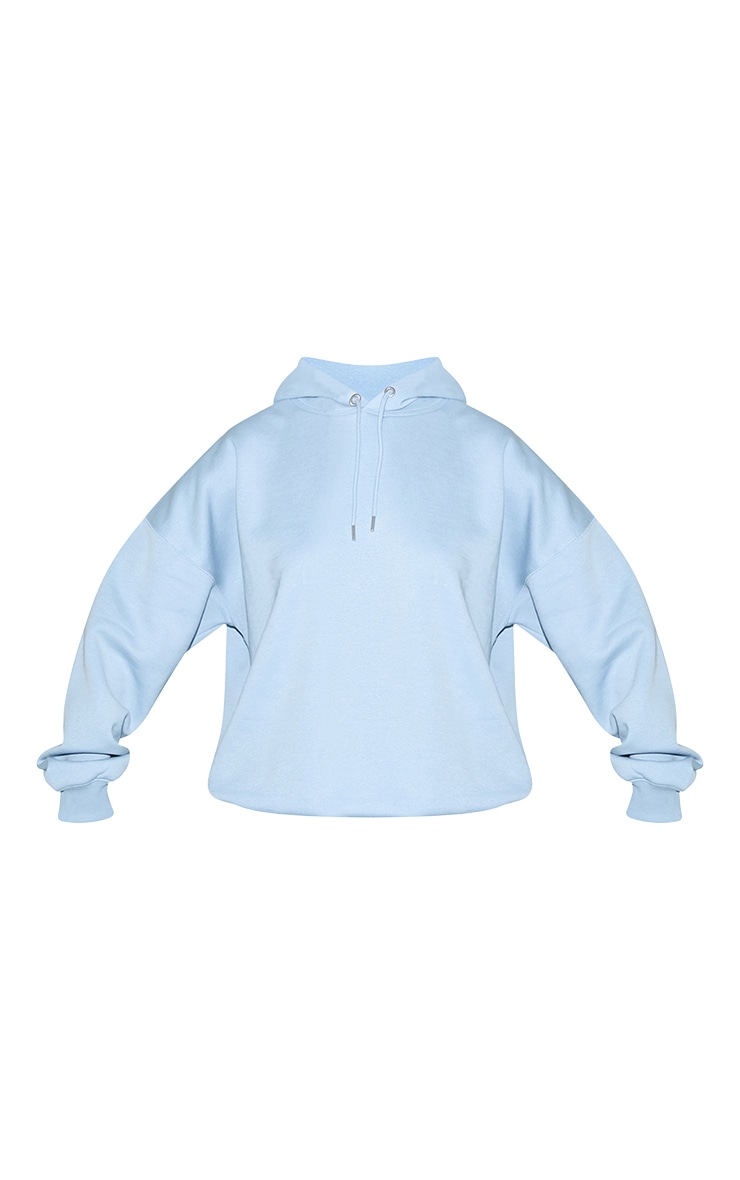 Sweat à capuche oversized bleu layette image 5