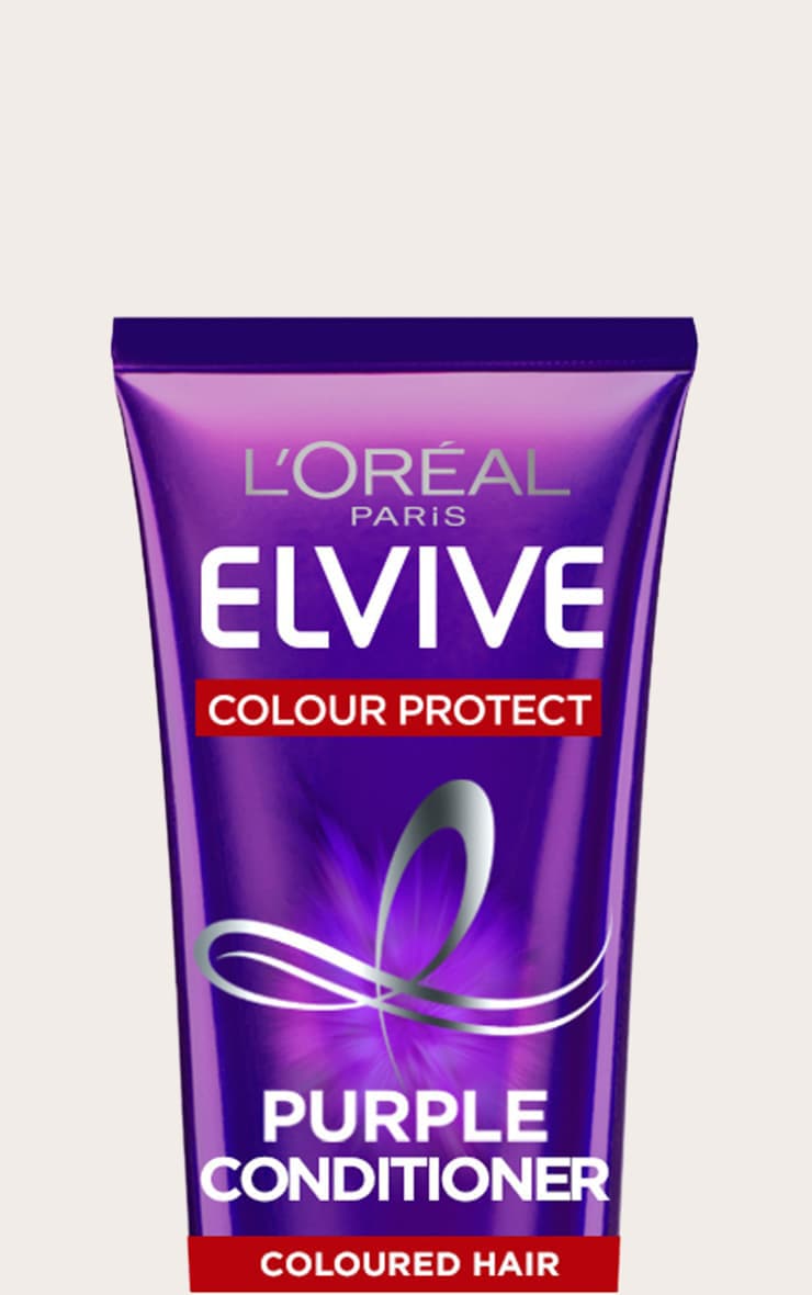 L'Oreal Elvive Colour Protect Anti-Brassiness Purple Conditioner 150ml image 4