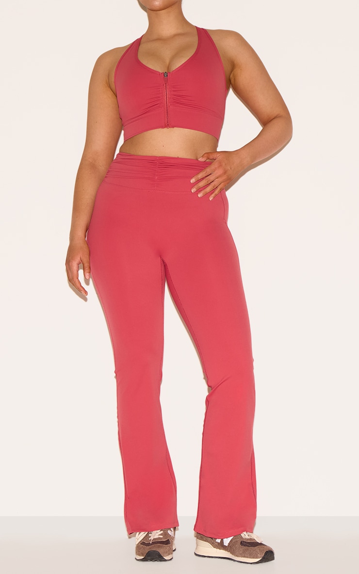 Shape Rose Active Ruched High Waisted Yoga Pants image 2