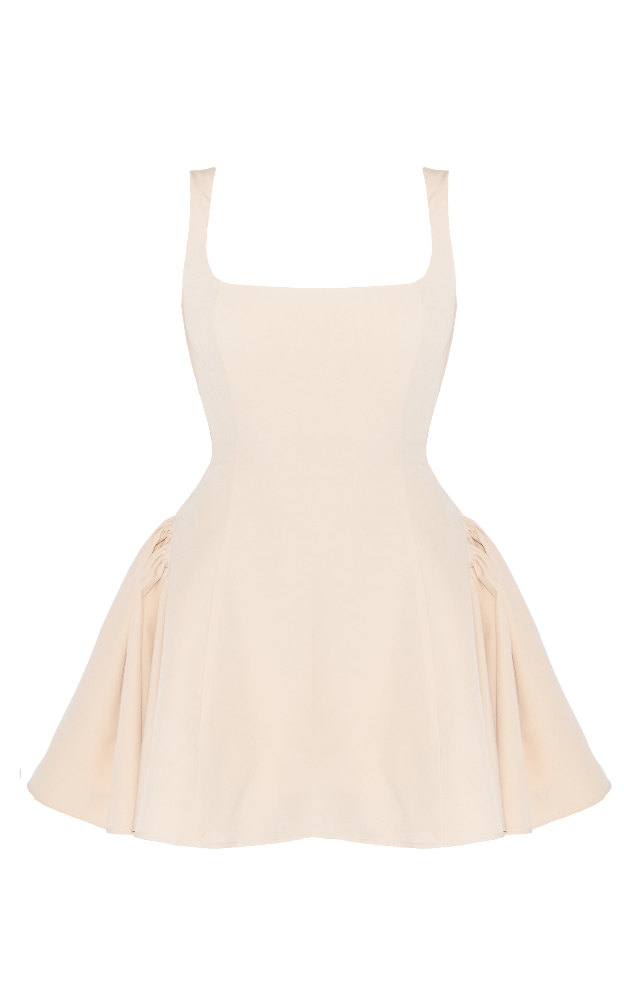  Almond Woven Square Neck Shift Dress image 5