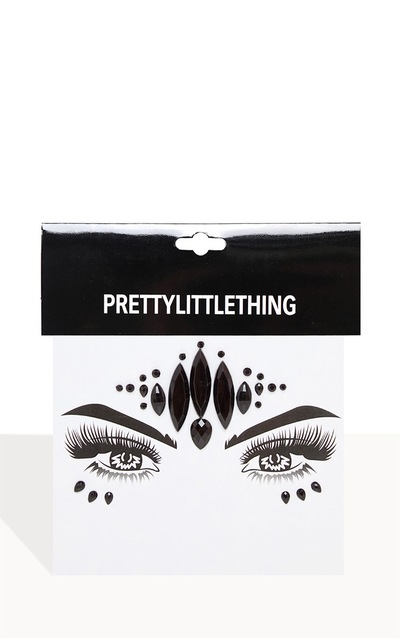 PRETTYLITTLETHING Dark Magic Face Jewels