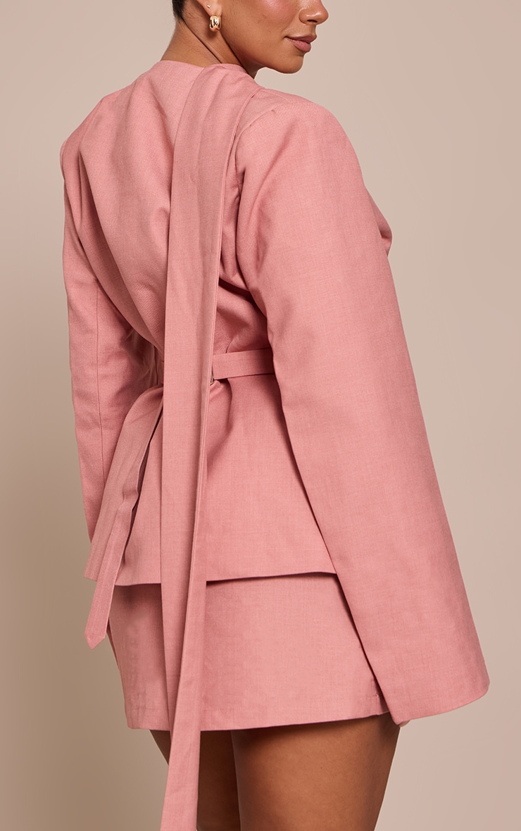 Shape BLUSH Tailored Mini Skirt image 3