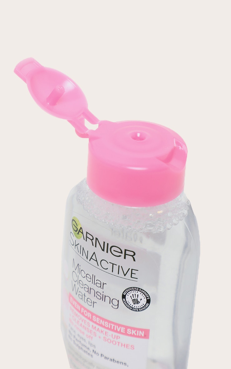 Garnier Micellar Water Facial Cleanser Sensitive Skin 100ml image 2