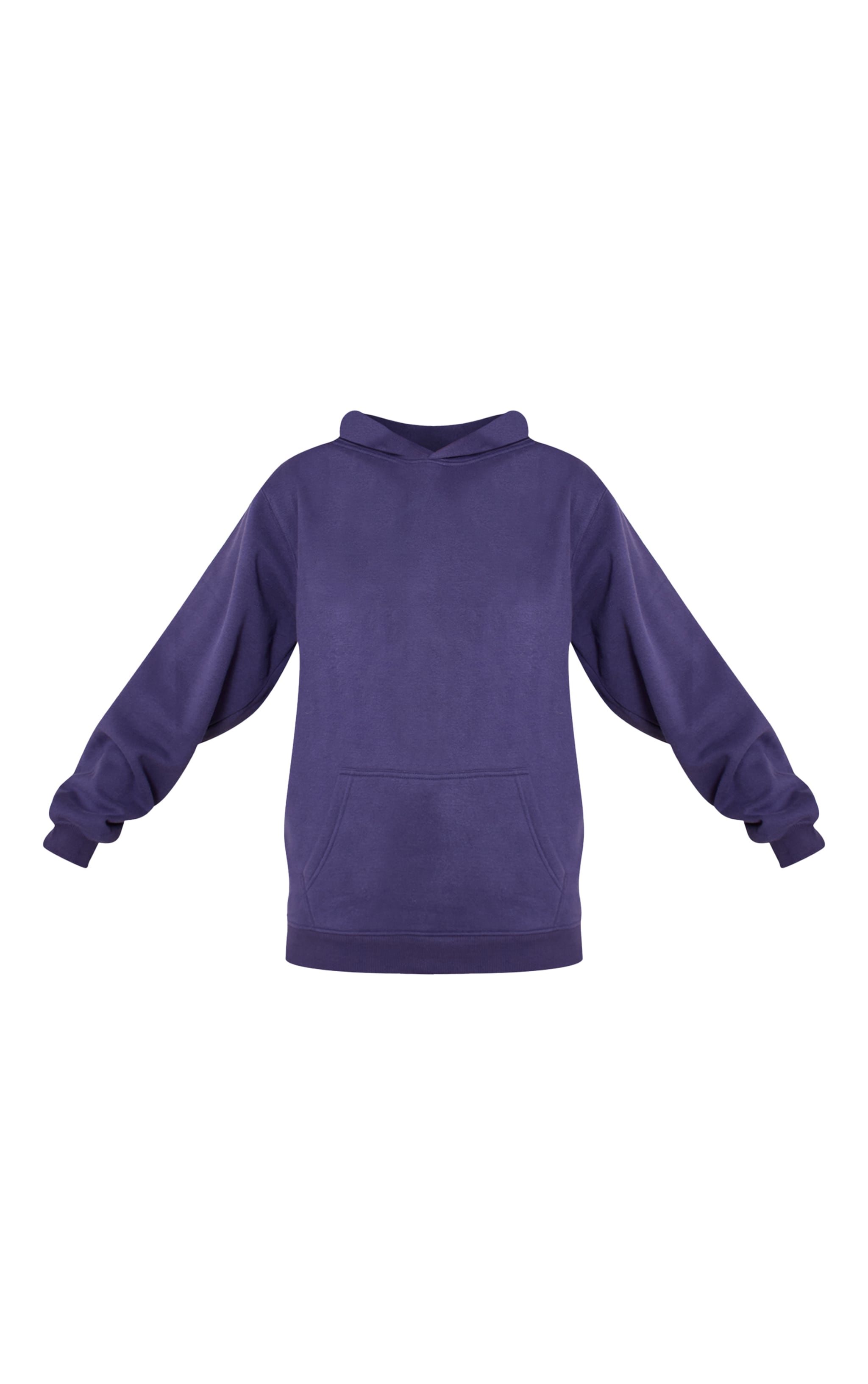 Tall Navy Oversized Pull Over Hoodie image 5