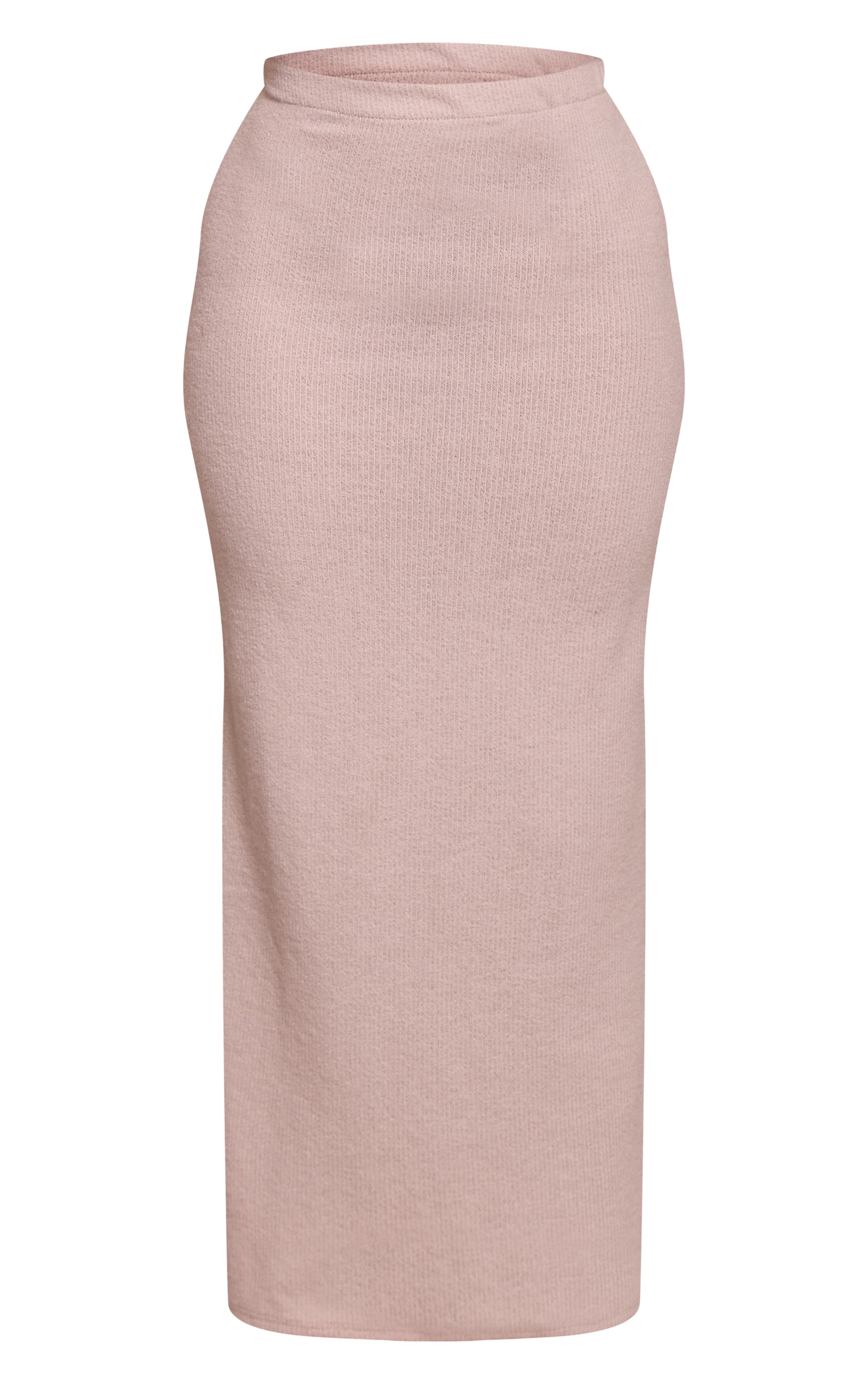 Petite Stone Soft Rib High Waist Maxi Skirt image 5