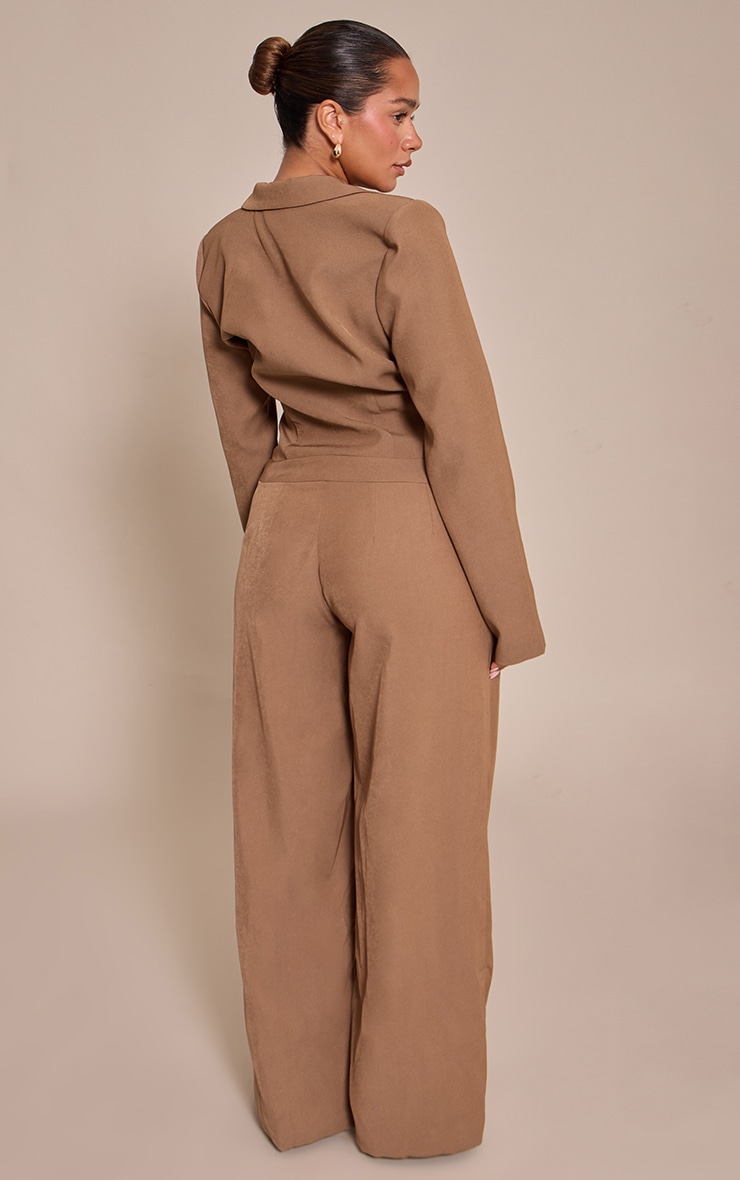 Shape Taupe Tailored Woven Jumpsuit image 2