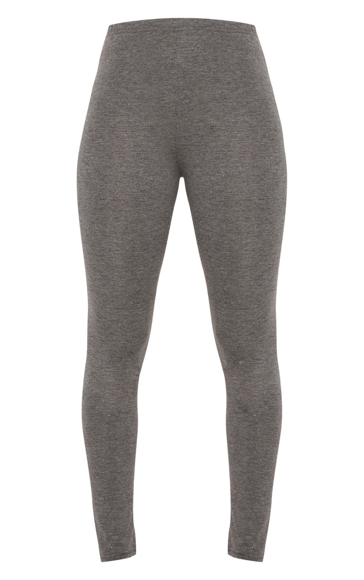 Charcoal Basic Jersey Legging PrettyLittleThing AUS