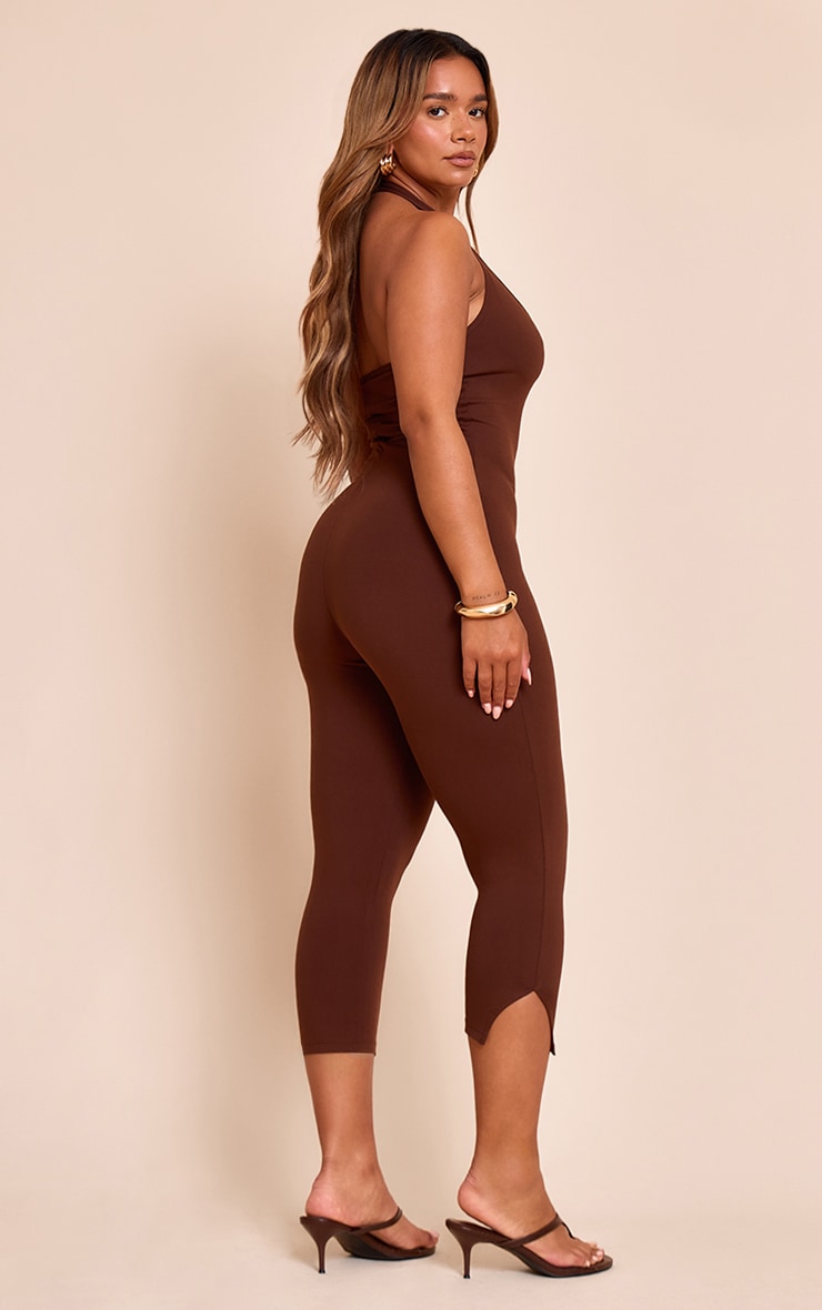 Shape Combinaison capri en Sculpt chocolat à dos nu image 2