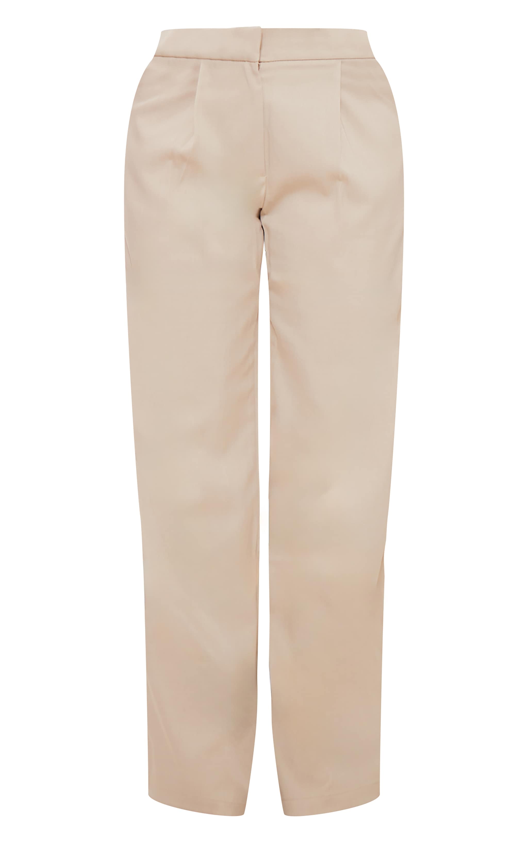 Taupe Tailored Wide Leg Pants image 2