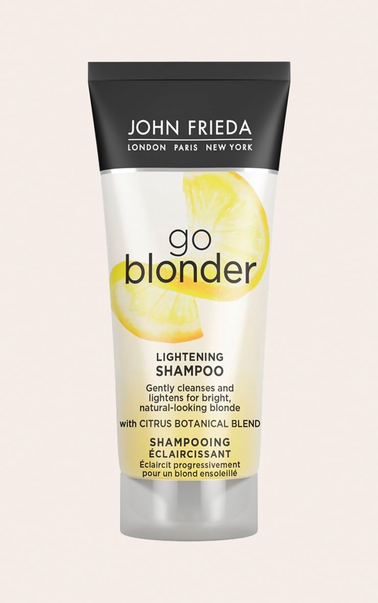 John Frieda Shampooing format voyage éclaircissant Sheer Blonde Go Blonder 75ml image 1