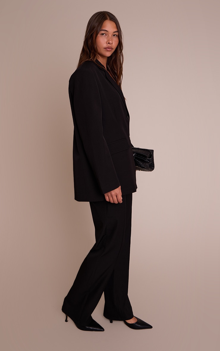 Black Oversized Blazer image 3