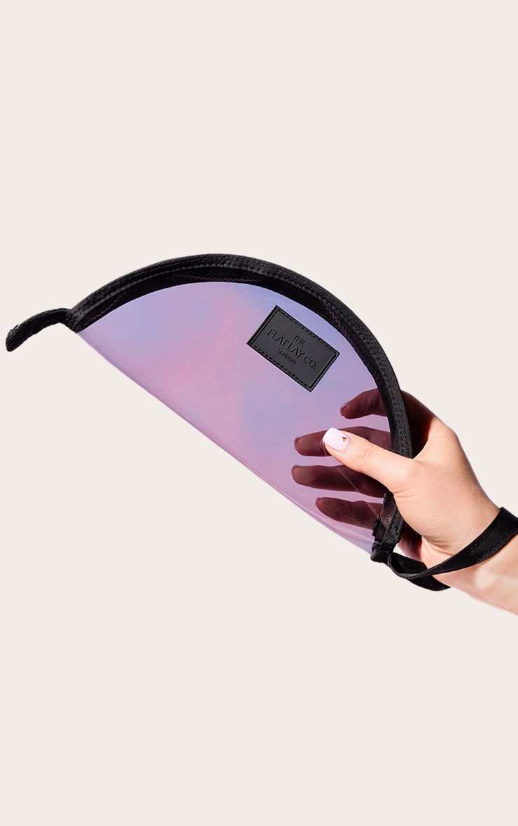 The Flat Lay Co. Lunar Pouch Makeup Bag Black image 1