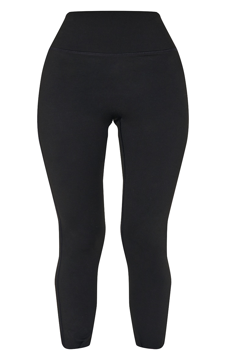 Petite Black Sculpt High Waist Gym Leggings image 5
