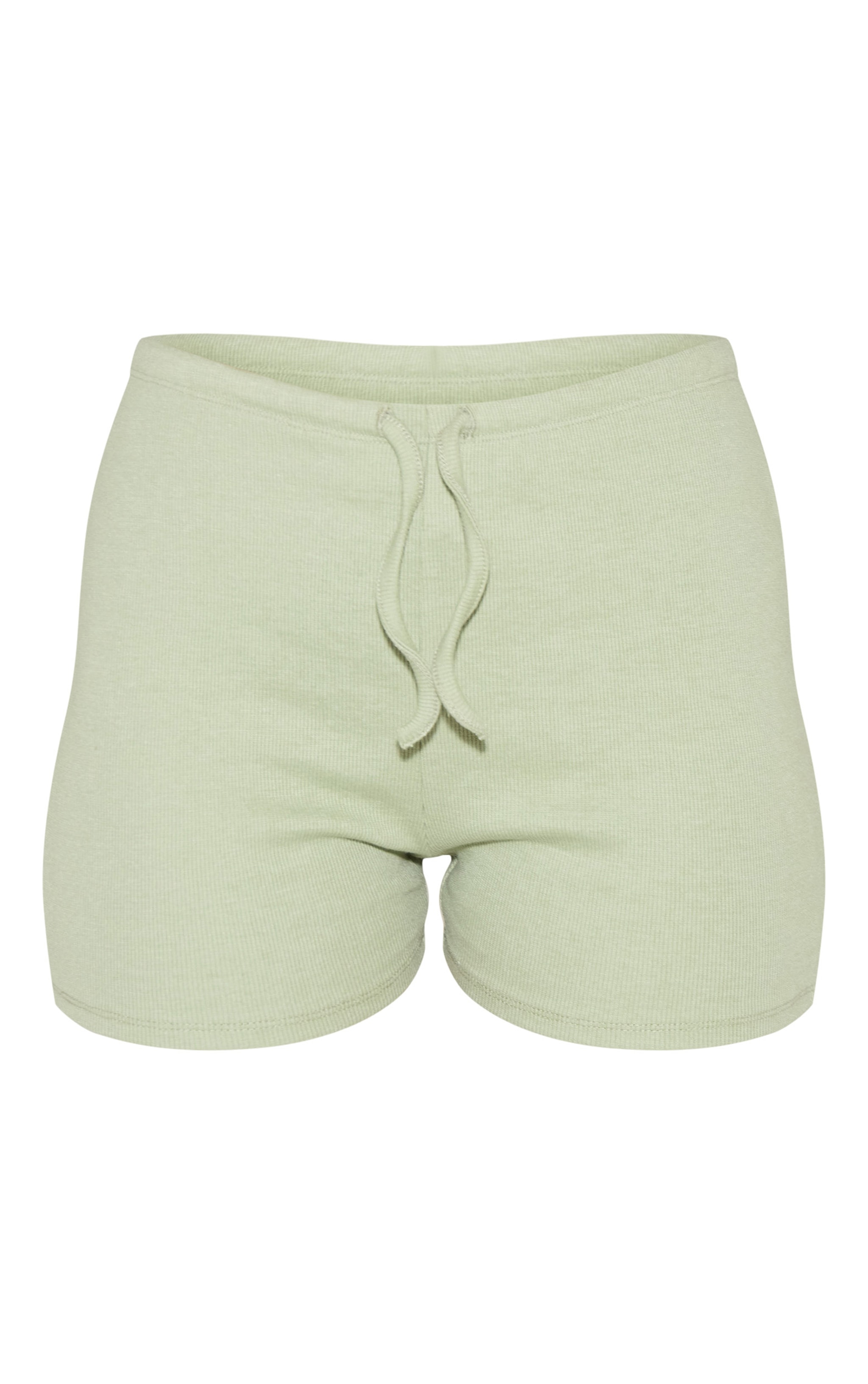 Sage Ribbed Pj Short image 6