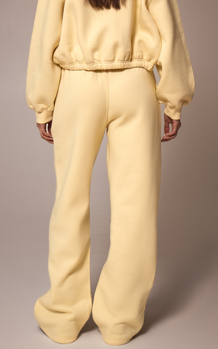 Butter Cream Drawcord Hem Oversized Sweatpants image 3