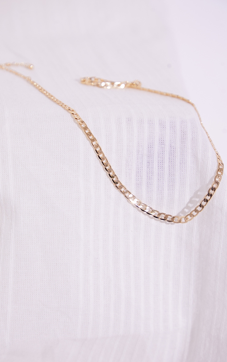 Curb Chain Dainty Necklace image 3