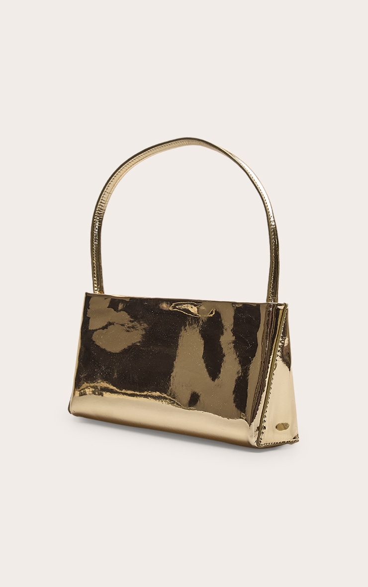 Gold Slim Shoulder Bag image 3