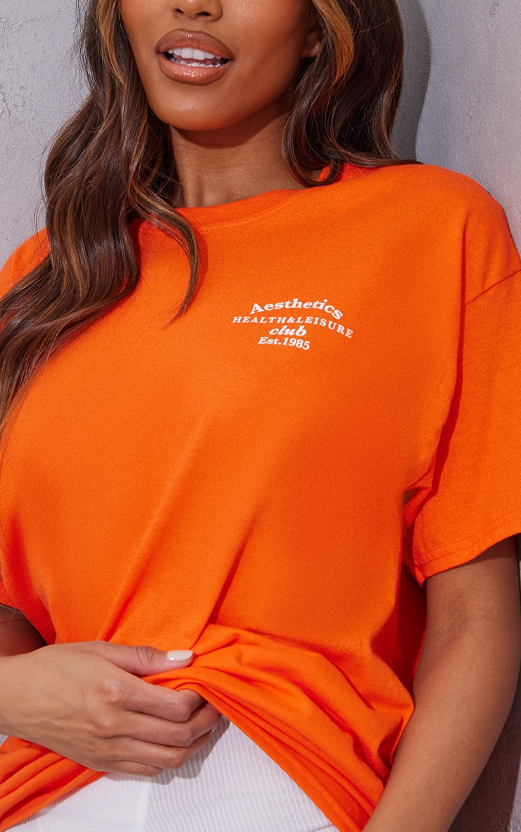 Orange aesthetic shirt clearance