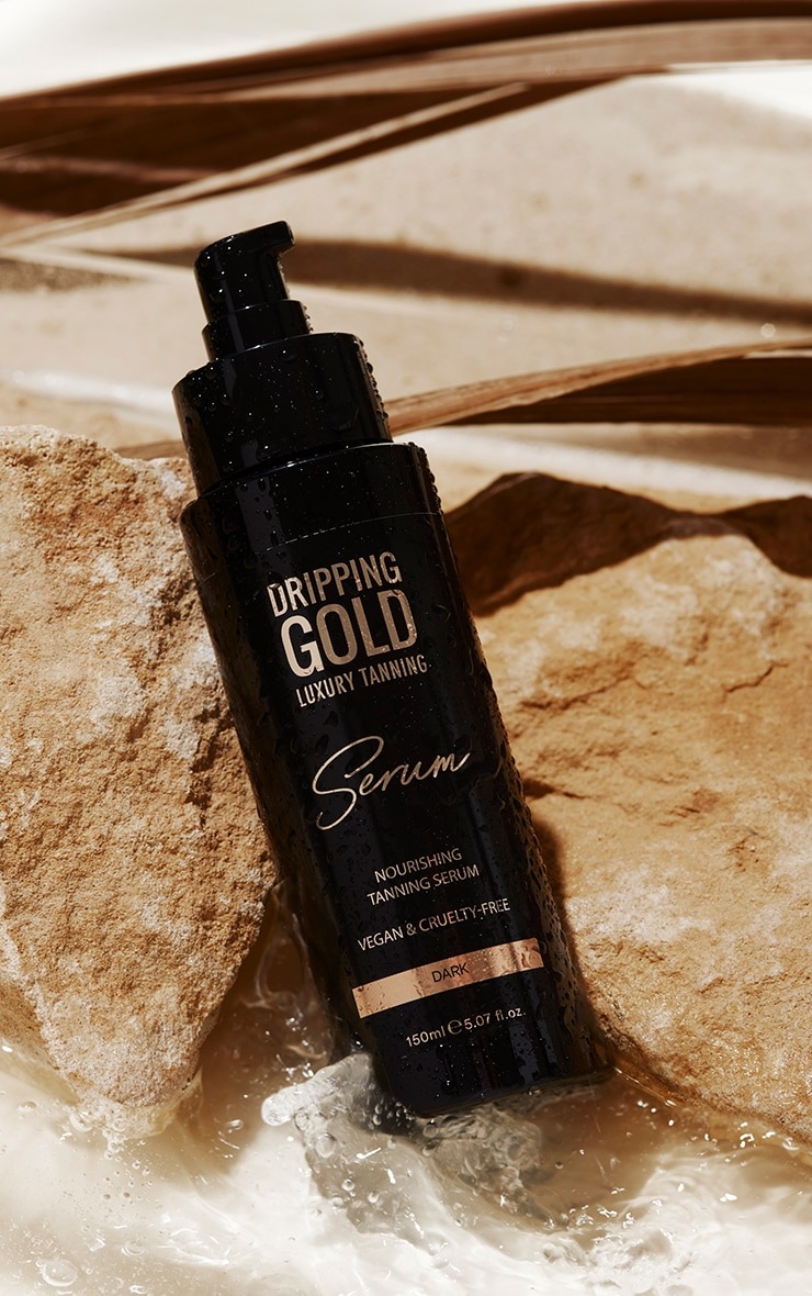 Dripping Gold Hyaluronic Tanning Serum Dark 150ml image 2