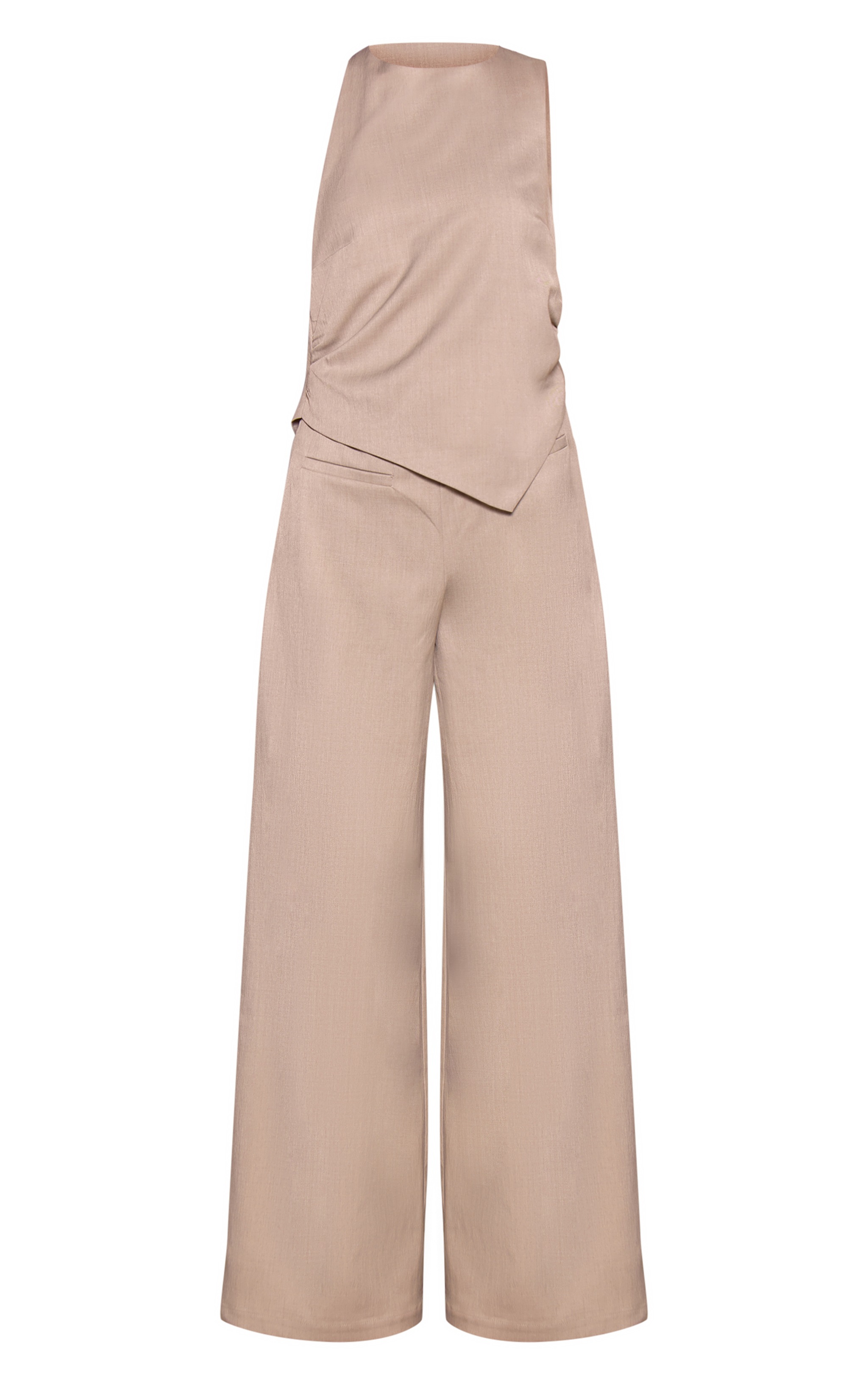 Stone Tailored Woven Cowl Back Jumpsuit  image 5