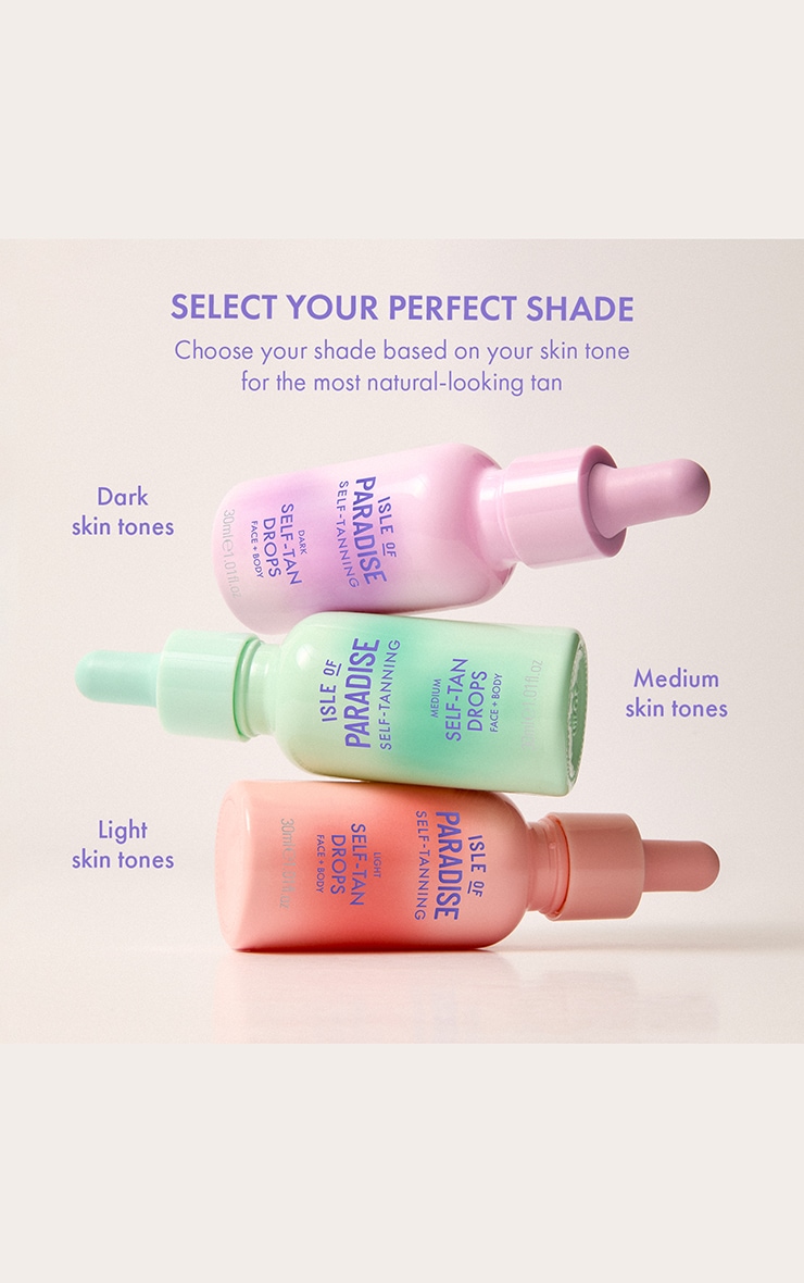 Isle of Paradise Gouttes Autobronzantes Clair 30ml image 3