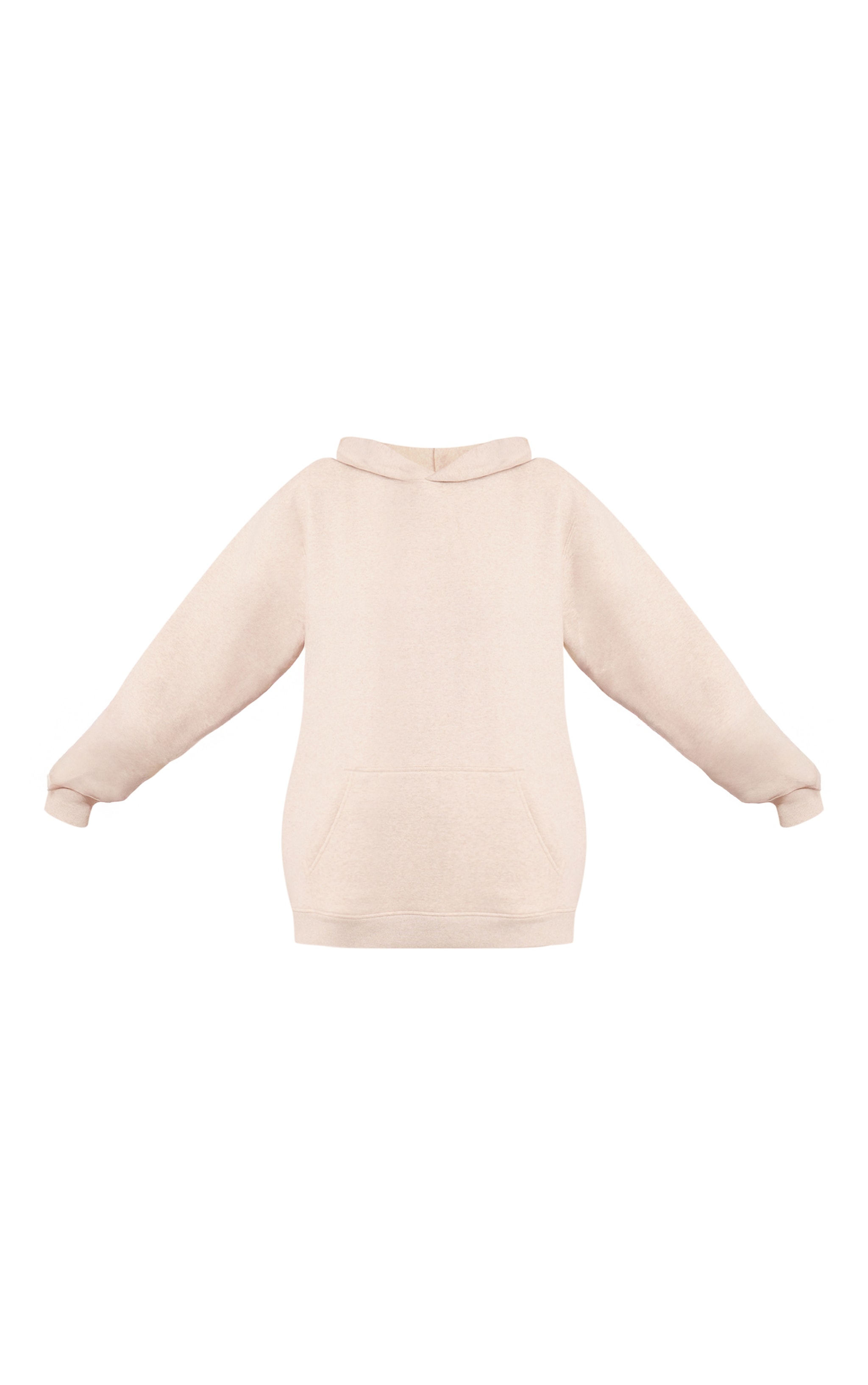 Tall Hoodie pullover oversize avoine image 5