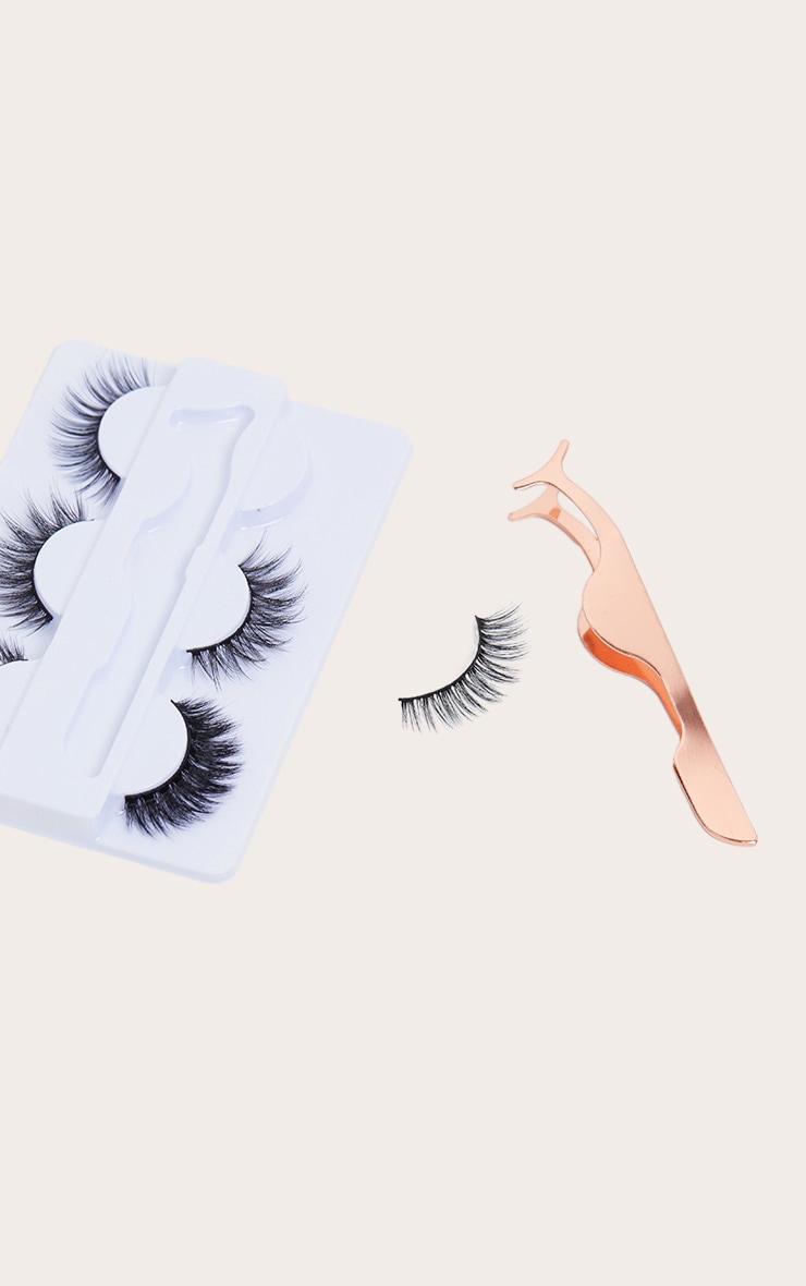 Oh My Lash Day to Night 3 Lashes and Eyelash Applicator image 2