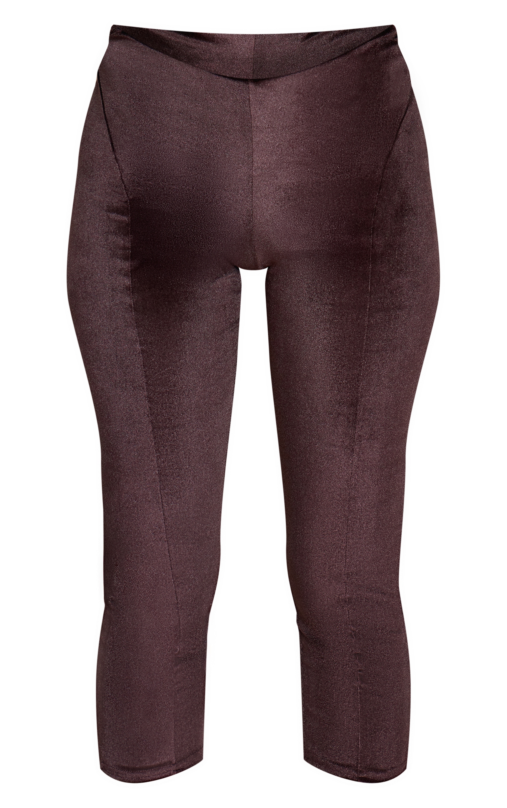 Brown Velvet Capri's image 5
