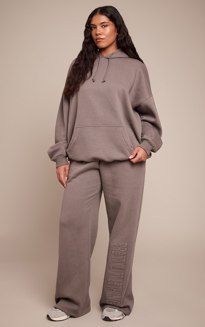 Shape PrettyLittleThing Charcoal Grey Track Pants