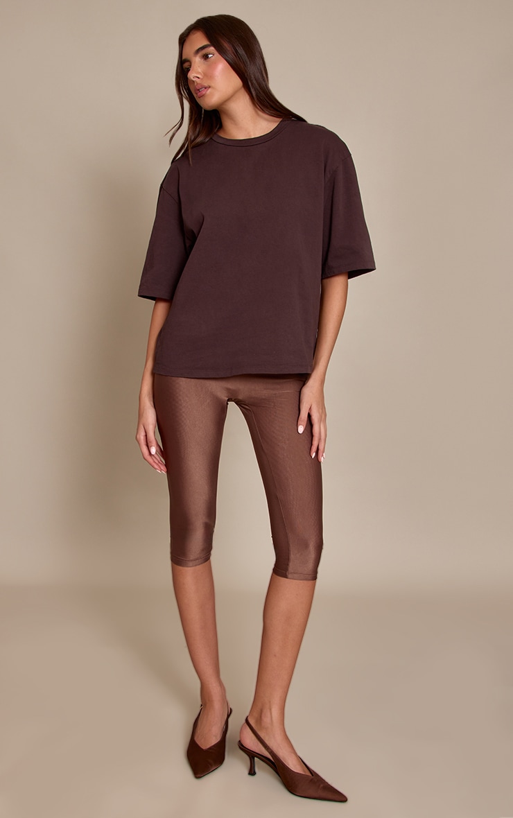 Espresso Polyamide Capris image 2