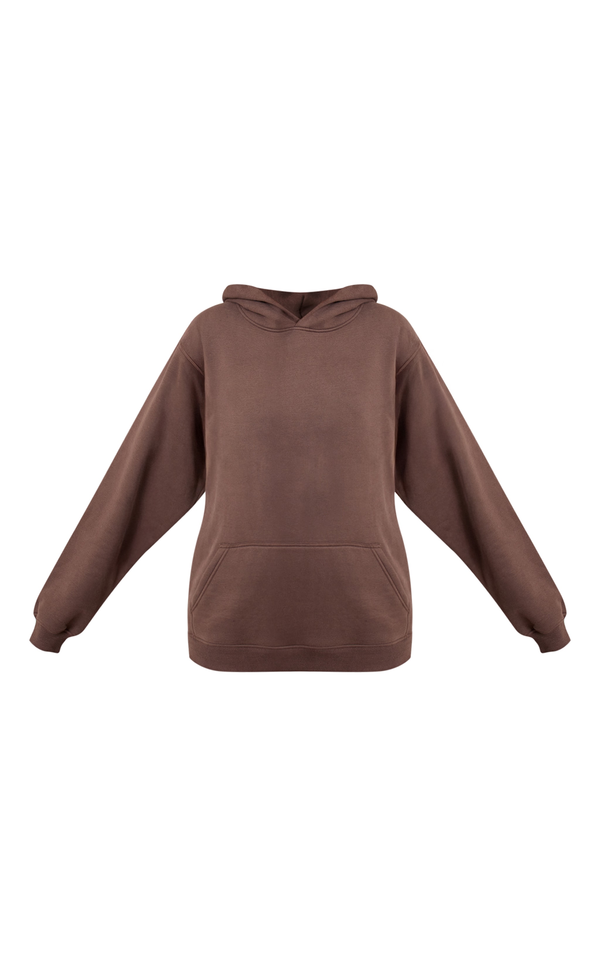 Tall Espresso Oversized Pull Over Hoodie image 5