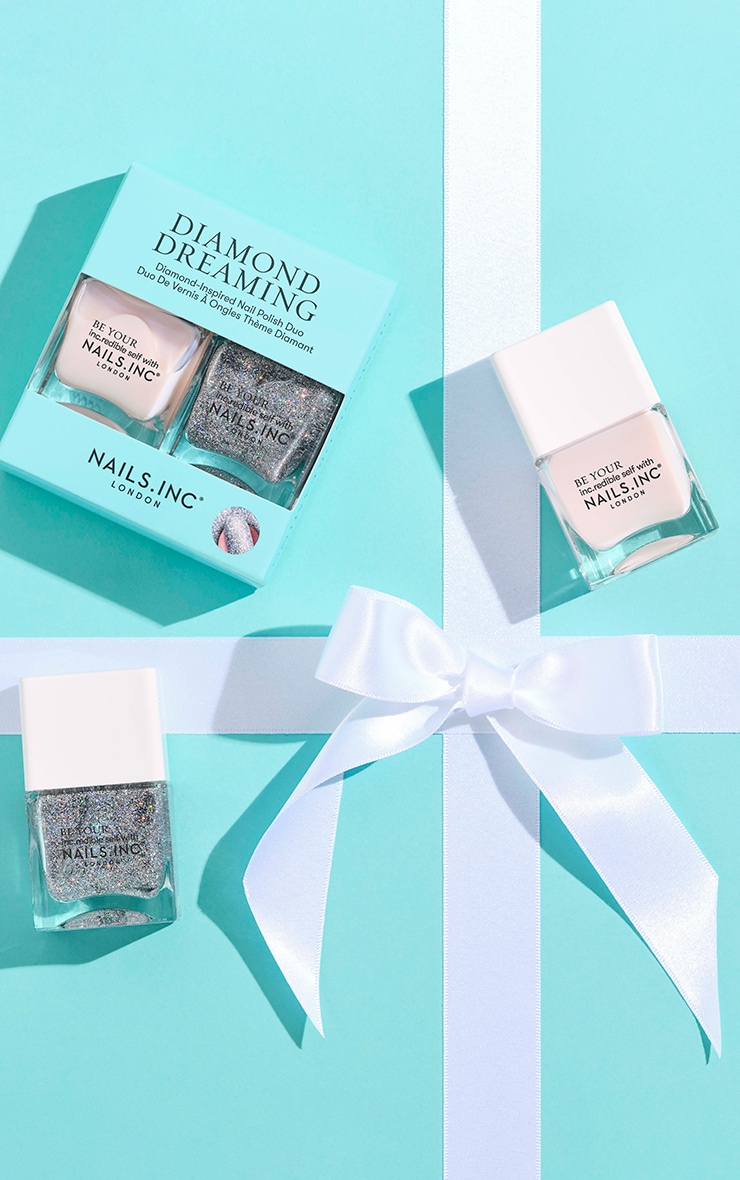 Nails.INC Diamond Dreaming Nail Polish Duo image 1