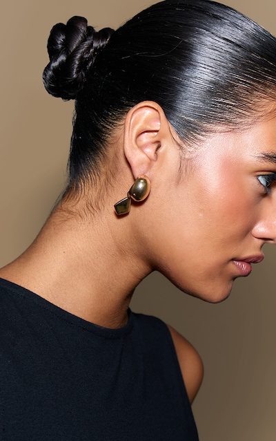 Gold Mini Droplet Multipack Hoop Earrings