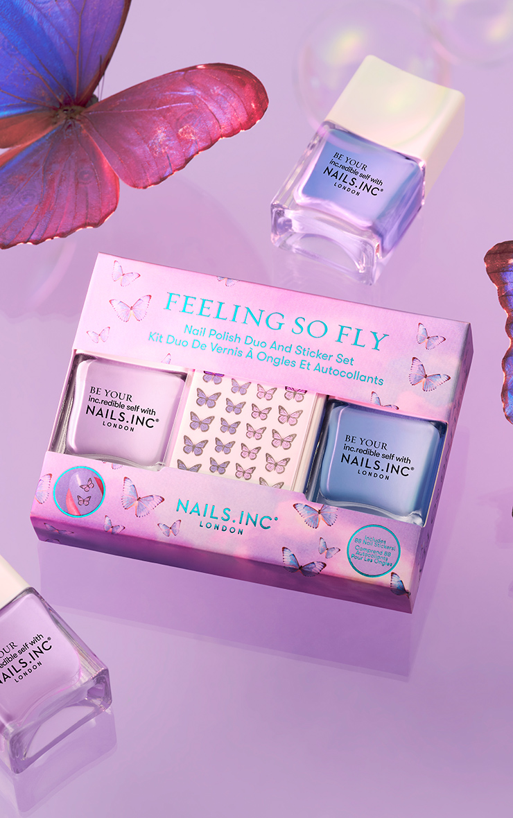 Nails.Inc Feeling So Fly Nail Polish Duo PrettyLittleThing