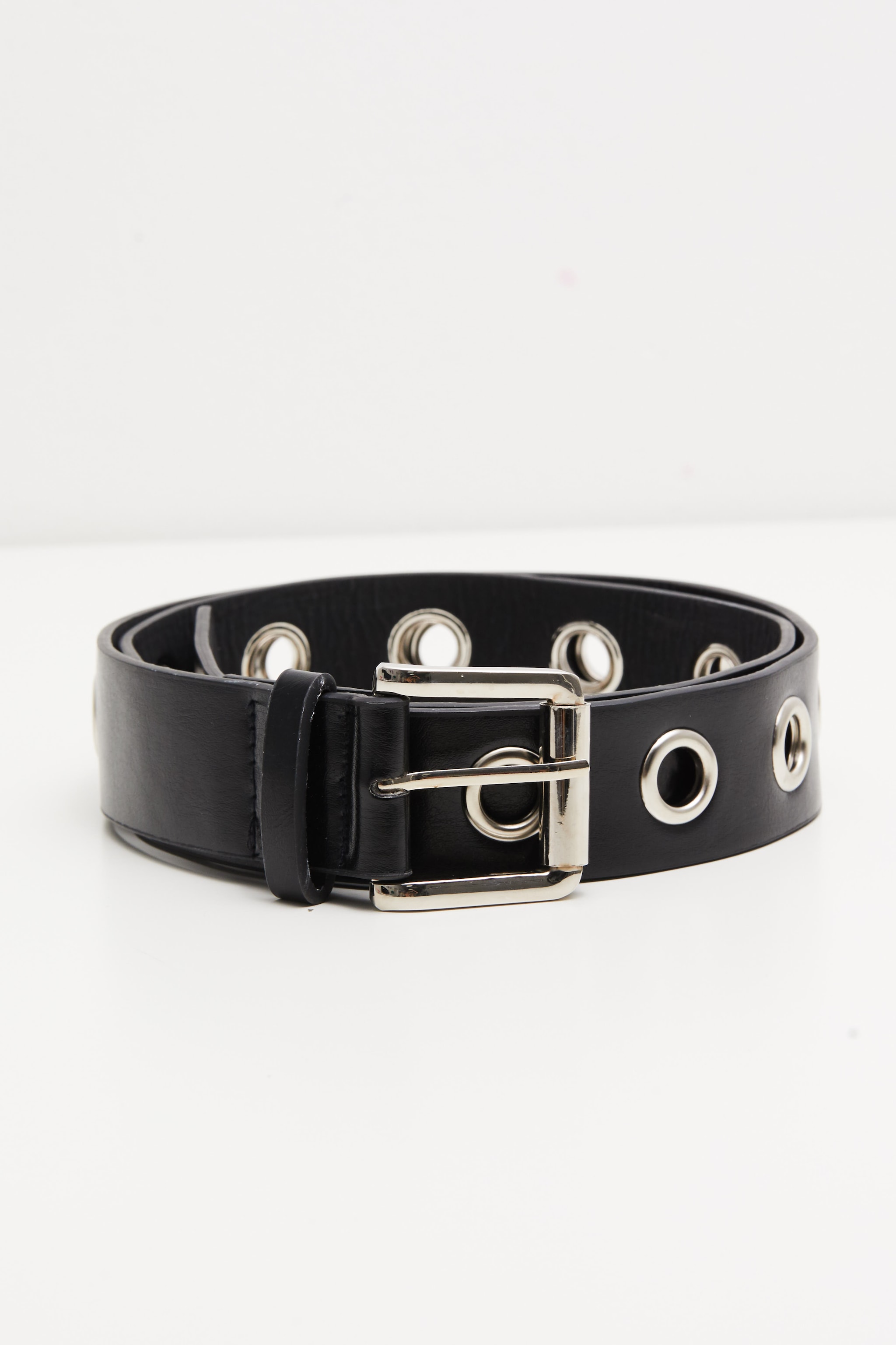 Black Eyelet Belt