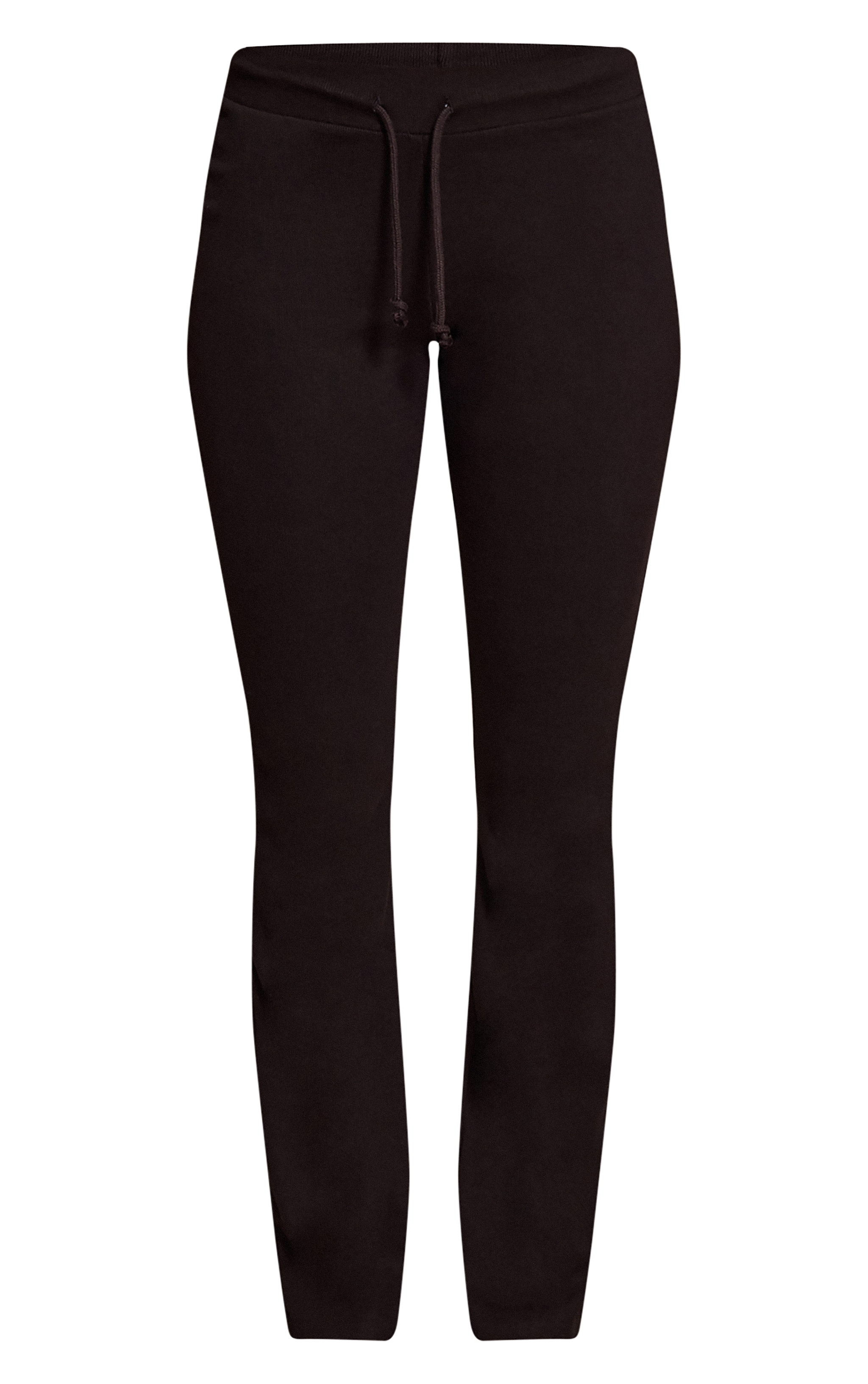 Tall Pantalon flare côtelé noir à cordons ajustables image 5