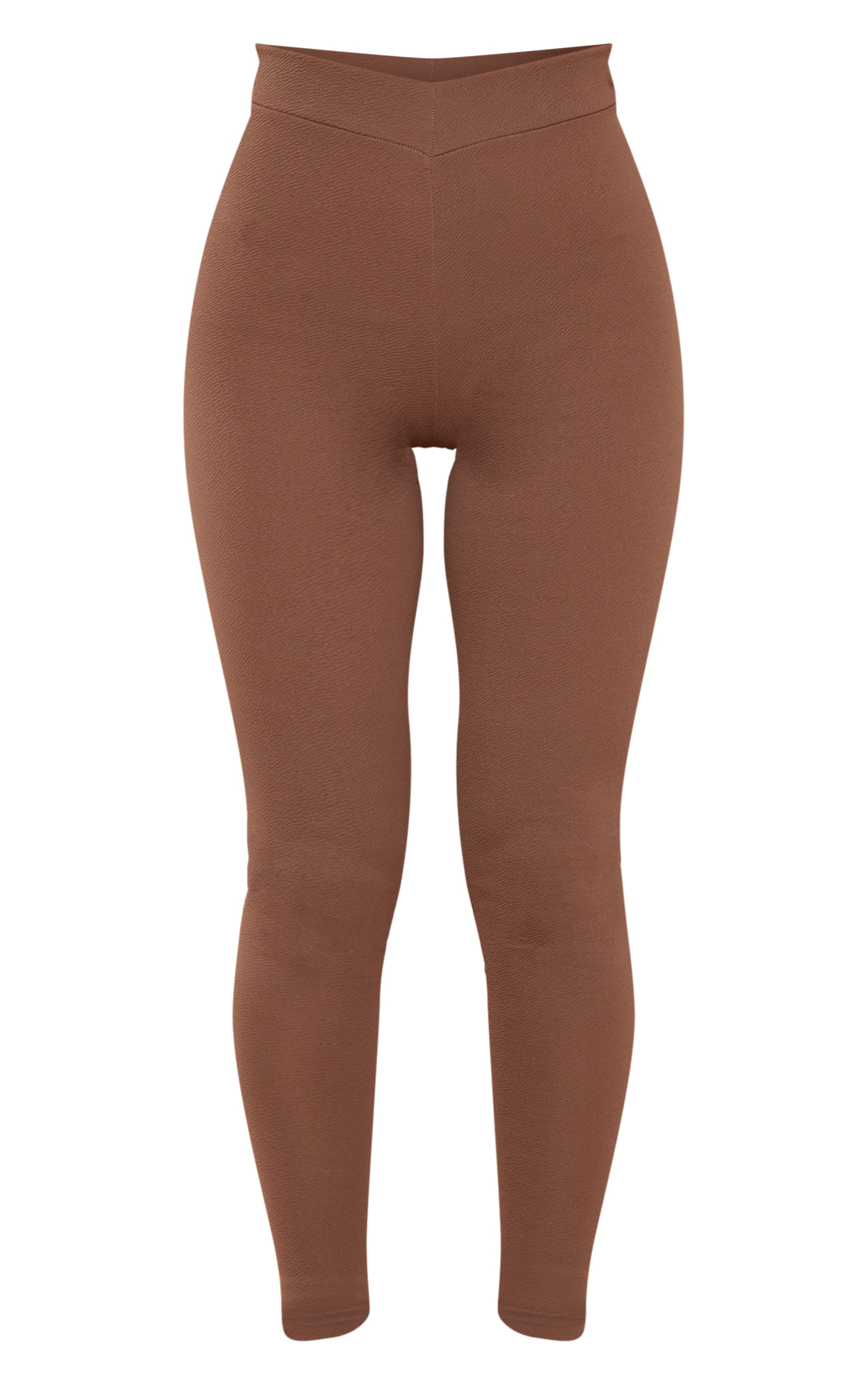 Mocha Crepe High Waist Leggings image 4