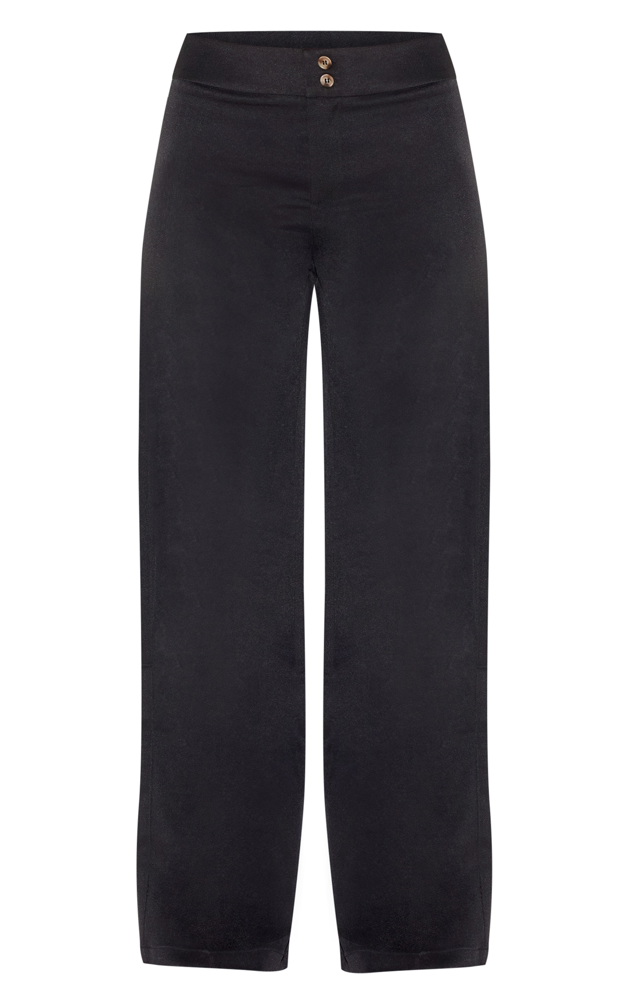 Black Premium Tailored Woven Wide Leg Pants image 5