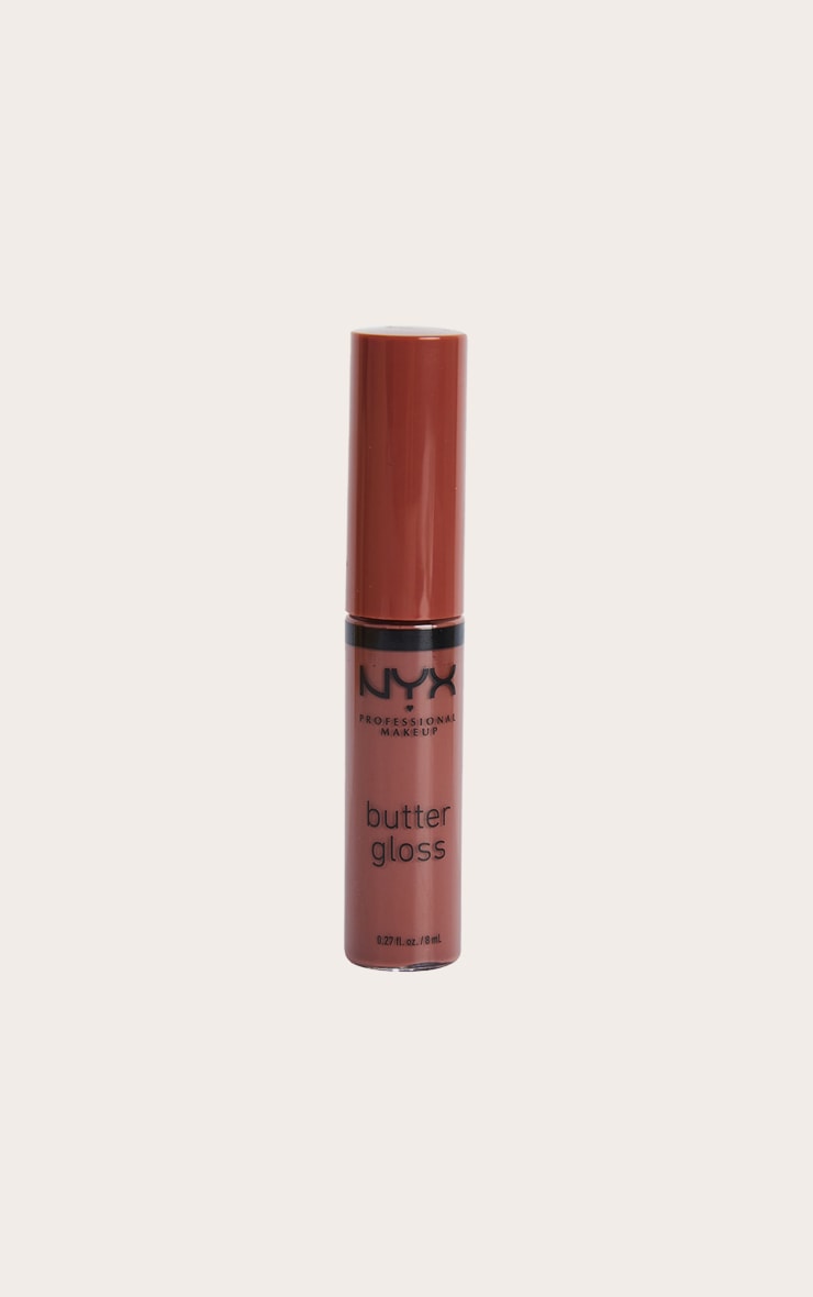 NYX PMU Makeup Butter Lip Gloss Spiked Toffee image 4