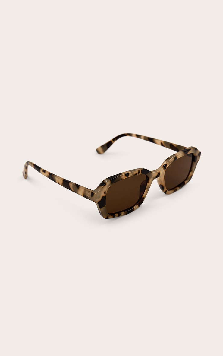 Brown Tort Brown Lens Square Frame Sunglasses image 3