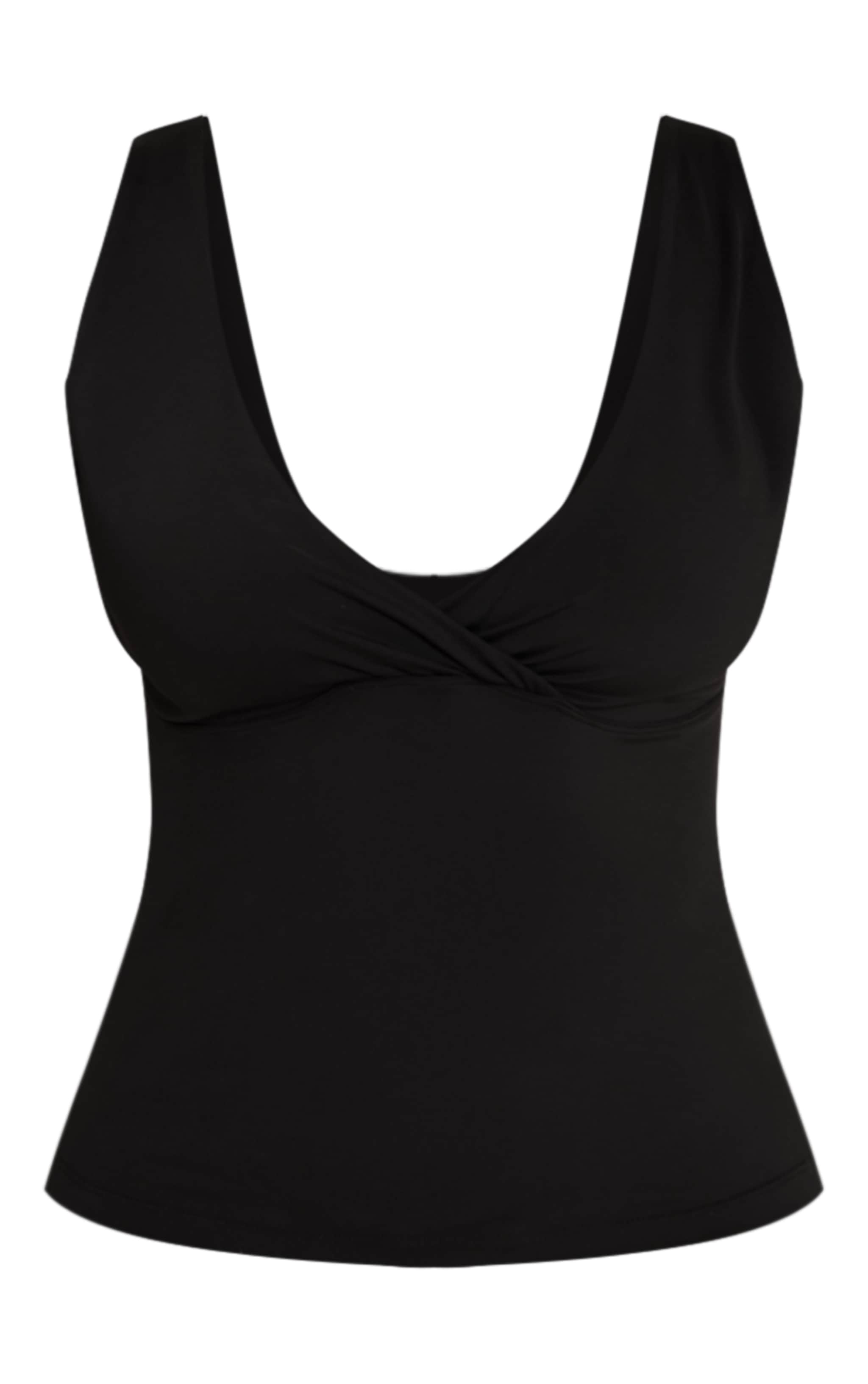 Shape Black Sculpt Longline Wrap Front Top image 5