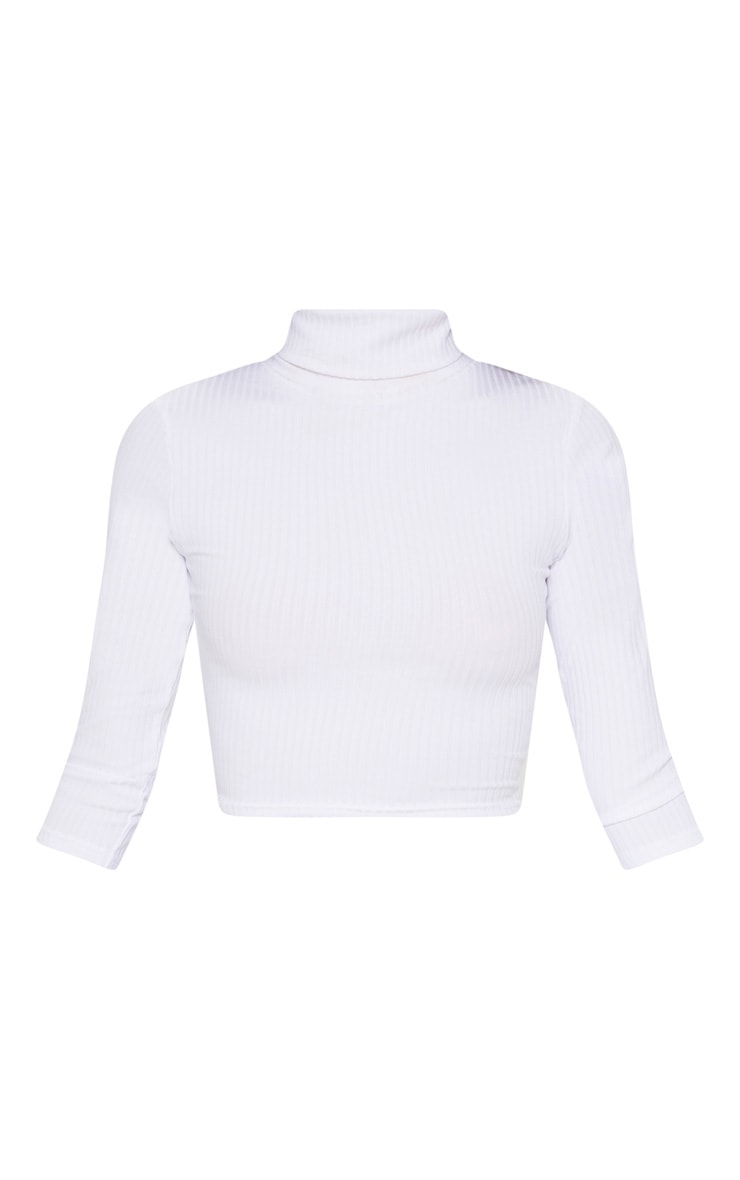 Col roule crop top clearance