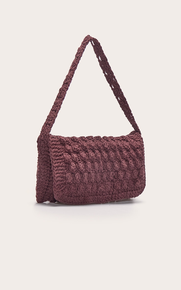 Chocolate Bobble Beach Shoulder Bag image 2