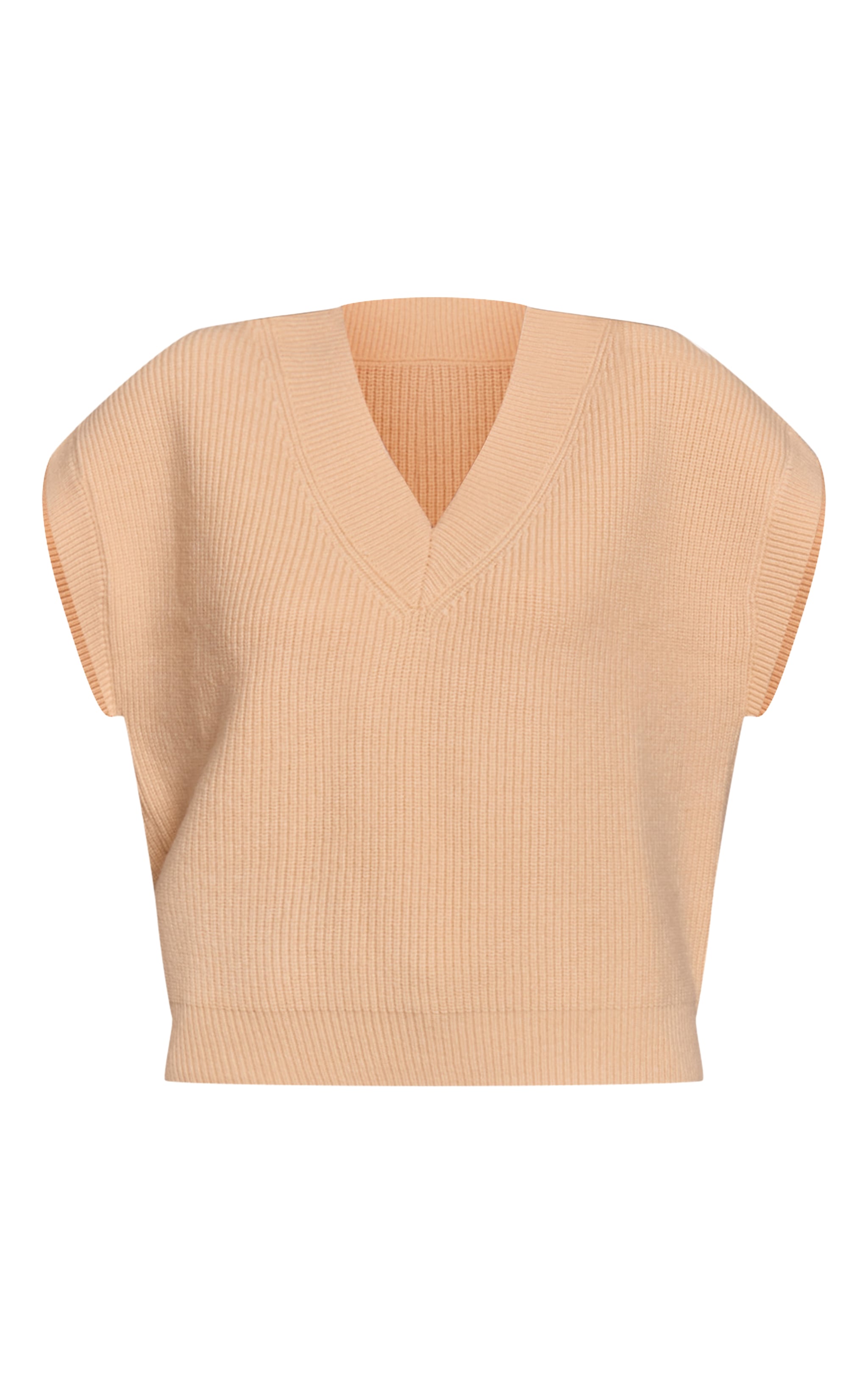 Buttercream Sleeveless Knit Sweater image 5
