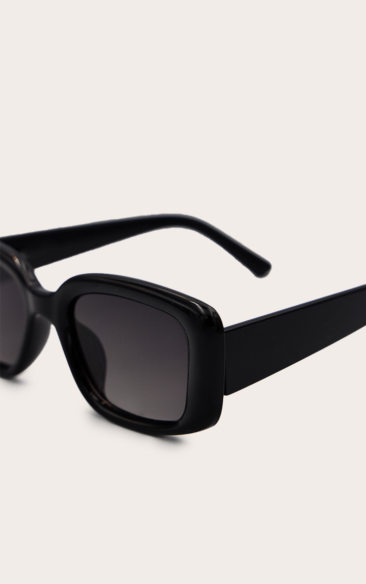 Black Square Sunglasses image 4
