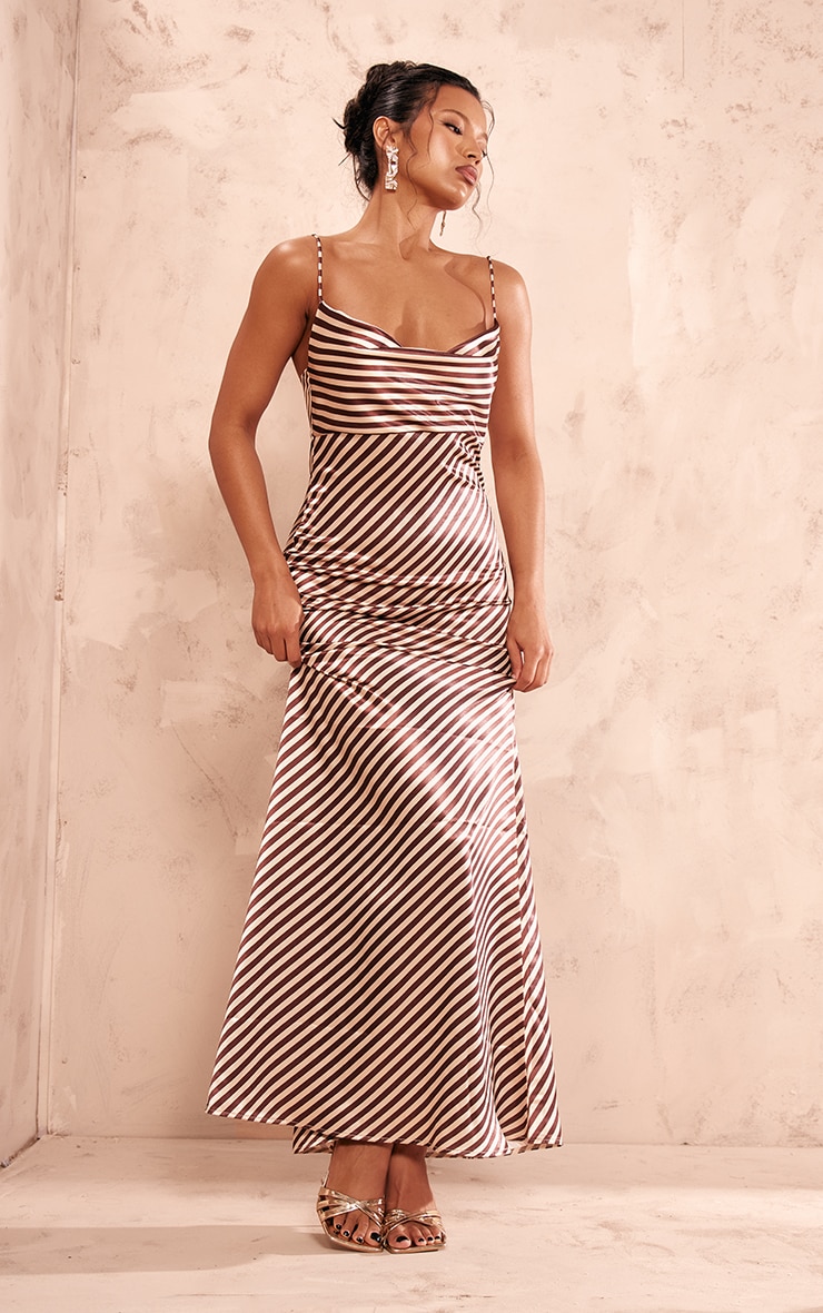 Elizabeth Maxi Dress - Brown main image 0