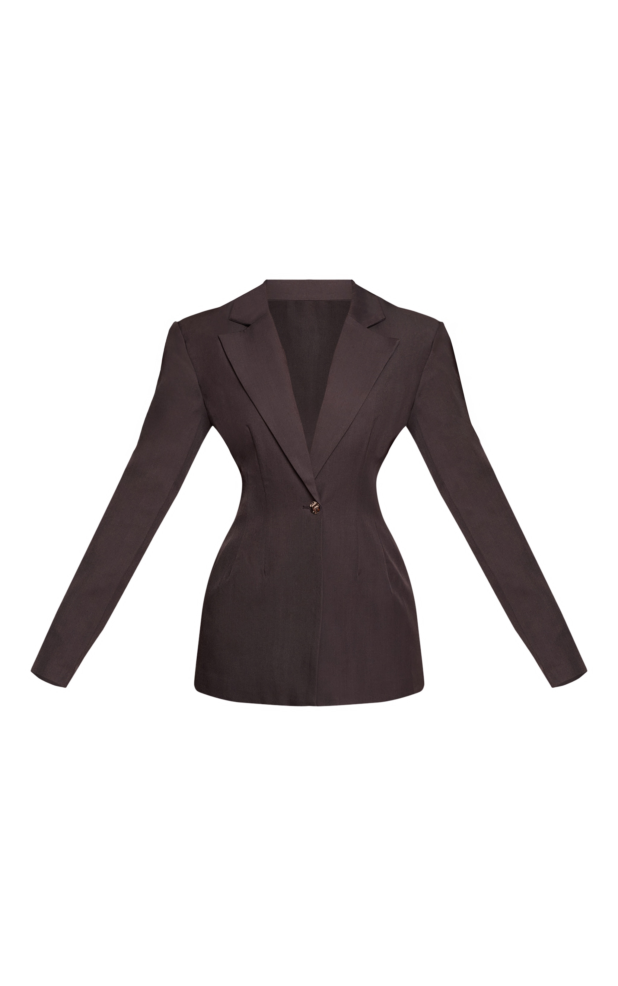 Steel Grey Cinch Hip Blazer image 5