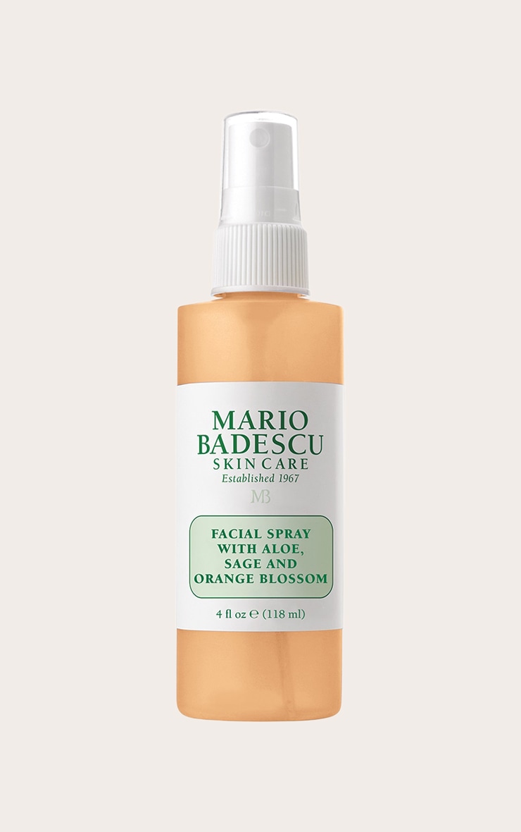 Mario Badescu Spray visage à l'aloe vera, sauge & fleur d'oranger 118ml image 1