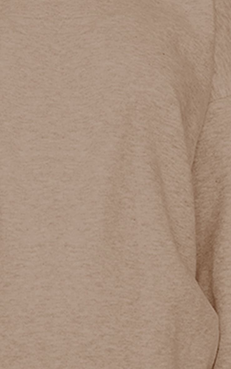 Maternity Taupe Ultimate Oversized Sweatshirt image 4