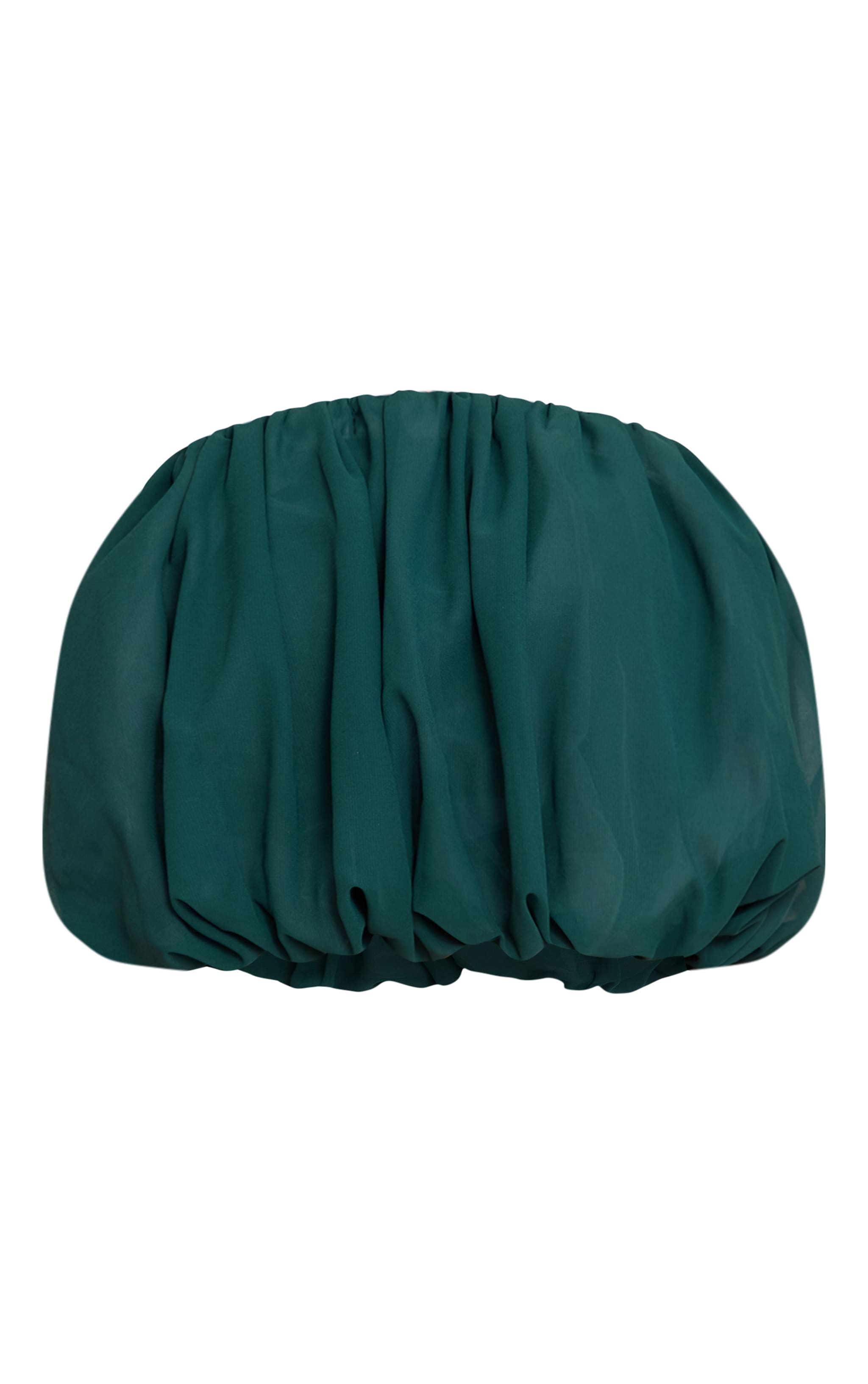 Teal Chiffon Puff Ball Bandeau image 5